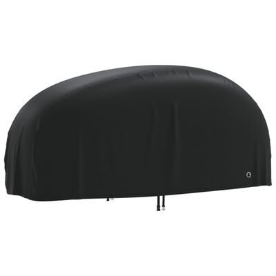 vidaXL Housse de motocyclette noir 265x105x125 cm oxford 210D