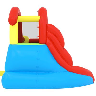 Happy Hop Château gonflable avec toboggan et piscine 280x319x211 cm