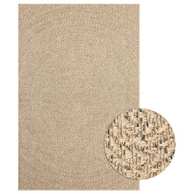 vidaXL Tapis 160x230 cm aspect jute intérieur et extérieur