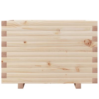 vidaXL Jardinière 70x40x49,5 cm bois de pin massif