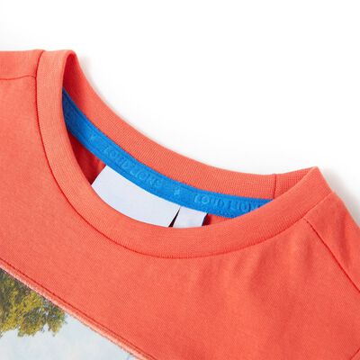 T-shirt pour enfants rouge clair 104