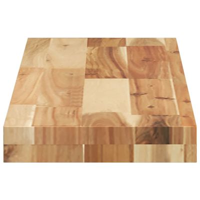 vidaXL Dessus de table 80x20x4 cm rectangulaire bois massif d'acacia