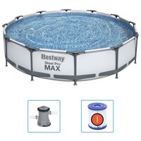 Bestway Ensemble de piscine Steel Pro MAX 366x76 cm