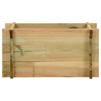 vidaXL Jardinière surélevée pour légumes Bois de pin imprégné 40 cm