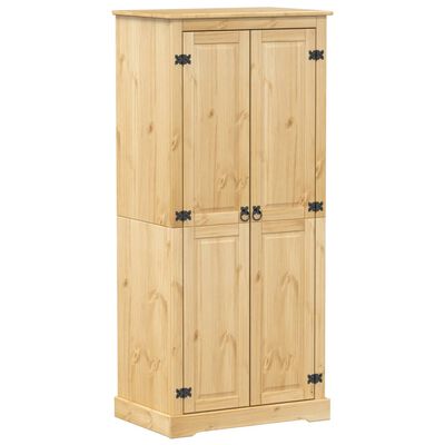 vidaXL Garde-robe Corona 76x50x170 cm bois de pin massif