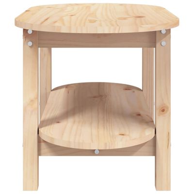 vidaXL Table basse 80x45x45 cm Bois massif de pin