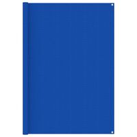 vidaXL Tapis de tente 200x400 cm Bleu PEHD