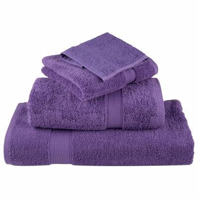 vidaXL Serviettes de bain de qualité supérieure SOLUND 2 pcs 600g/m²