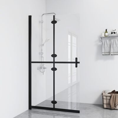 vidaXL Paroi de douche pliable Verre ESG transparent 70x190 cm