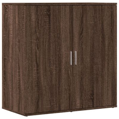 vidaXL Buffet chêne marron 79x38x80 cm bois d'ingénierie