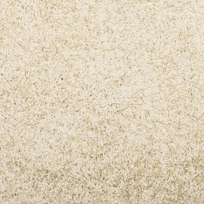 vidaXL Tapis shaggy PAMPLONA poils longs moderne doré Ø 100 cm