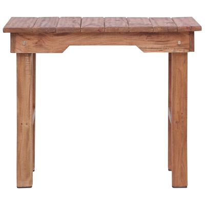 vidaXL Table d'appoint 70x35x60 cm bois d'acajou massif