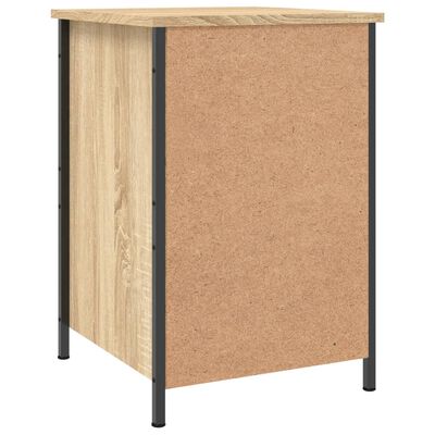 vidaXL Table de chevet chêne sonoma 40x42x60 cm bois d'ingénierie