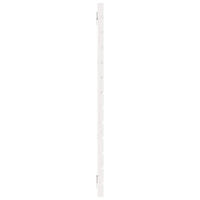 vidaXL Tête de lit murale Blanc 166x3x91,5 cm Bois massif de pin