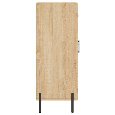 vidaXL Buffet chêne sonoma 69,5x34x90 cm bois d'ingénierie