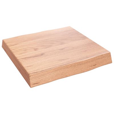 vidaXL Dessus de table bois massif traité bordure assortie