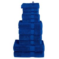 vidaXL Ensemble de serviettes de qualité supérieure 12 pcs 100% coton