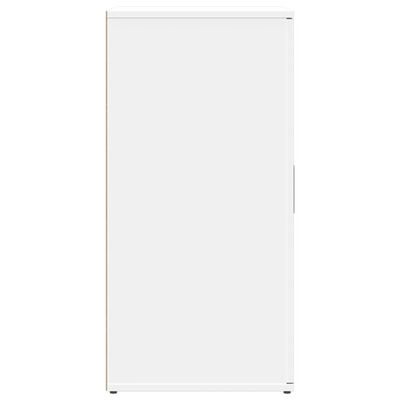 vidaXL Buffet blanc 59x39x80 cm bois d'ingénierie