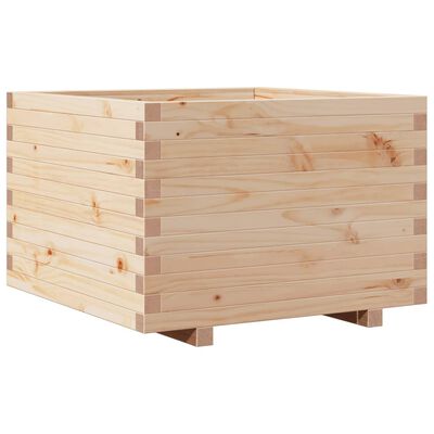 vidaXL Jardinière 70x70x49,5 cm bois de pin massif