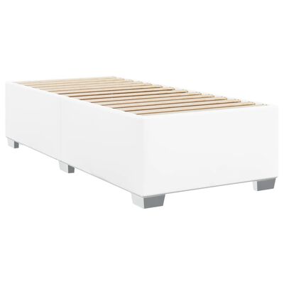 vidaXL Cadre de lit sans matelas blanc 80x200 cm similicuir