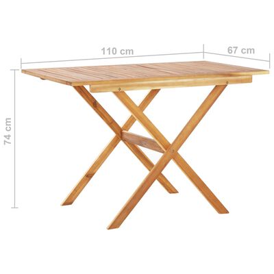 vidaXL Ensemble à dîner de jardin 3 pcs Résine tressée et acacia