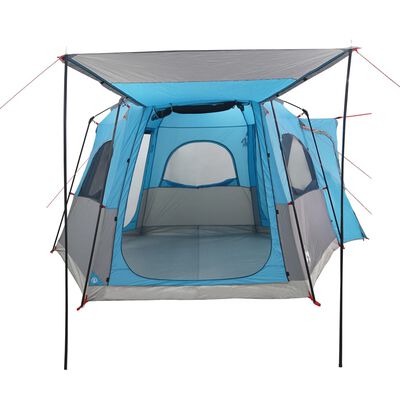 vidaXL Tente de voiture 4 personnes bleu imperméable