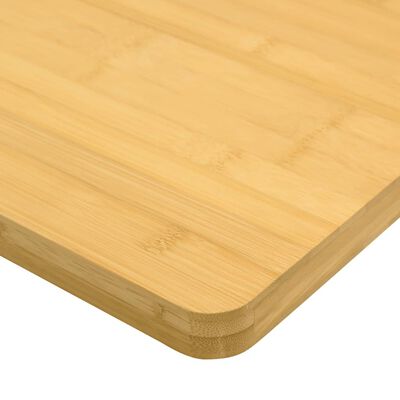 vidaXL Dessus de table 90x90x1,5 cm bambou