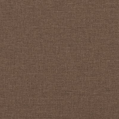 vidaXL Coussins décoratifs lot de 2 Marron Ø15x50 cm Tissu