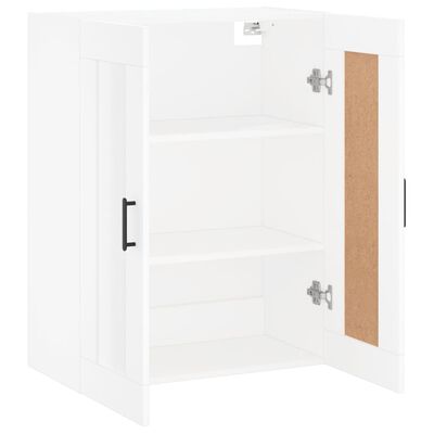 vidaXL Armoire murale blanc 69,5x34x90 cm bois d'ingénierie