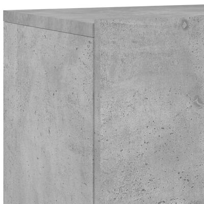 vidaXL Meubles TV muraux 2 pcs gris béton 60x30x41 cm