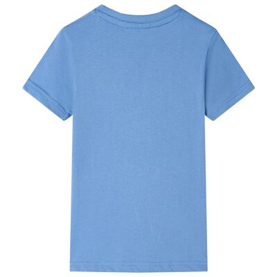 T-shirt pour enfants bleu moyen 92