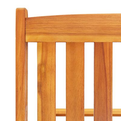 vidaXL Chaises longues lot de 2 Bois d'acacia solide