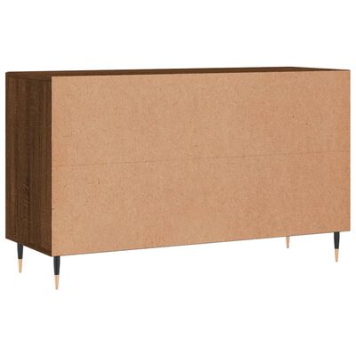 vidaXL Buffet chêne marron 100x36x60 cm bois d'ingénierie