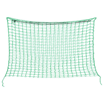 vidaXL Filets à foin 2 pcs rectangulaire vert 90x60 cm PP