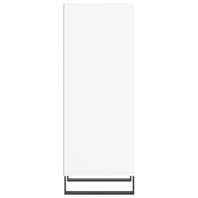 vidaXL Buffet blanc 34,5x32,5x90 cm bois d'ingénierie