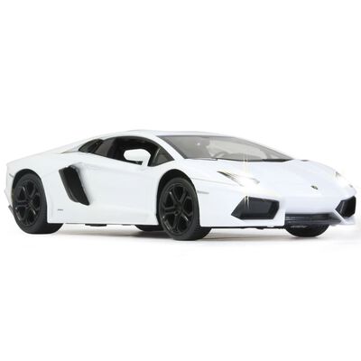 JAMARA Voiture télécommandée Lamborghini Aventador 1:14 Blanc