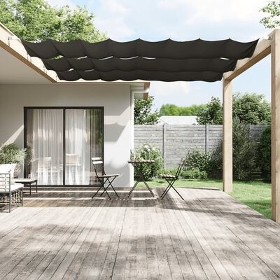 vidaXL Auvent vertical Anthracite 100x1000 cm Tissu oxford