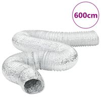 vidaXL Conduit de ventilation aluminium 6 m Ø10 cm