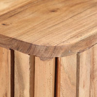 vidaXL Table de chevet 40 x 30 x 50 cm Bois d'acacia massif