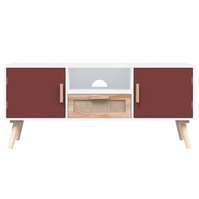 vidaXL Meuble TV avec portes 105x30x45 cm bois d'ingénierie