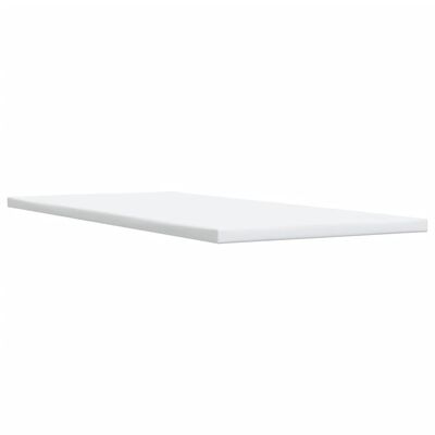 vidaXL Sommier à lattes de lit avec matelas Gris clair 90x200 cm Tissu