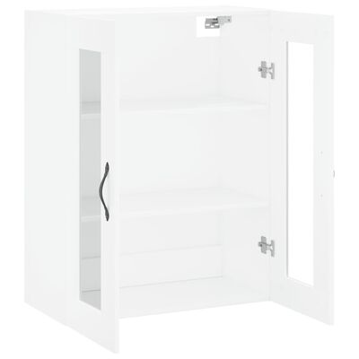 vidaXL Armoire murale blanc 69,5x34x90 cm bois d'ingénierie