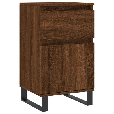 vidaXL Buffet chêne marron 40x35x70 cm bois d'ingénierie