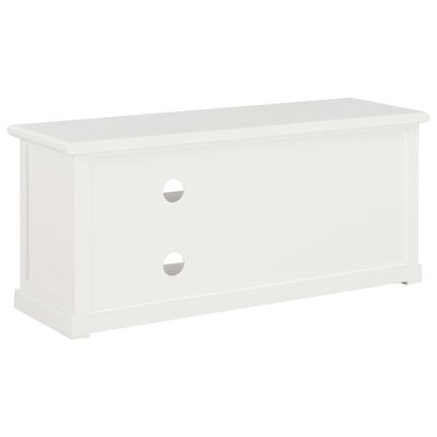 vidaXL Meuble TV Blanc 90x30x40 cm Bois