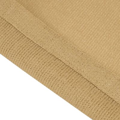 vidaXL Tapis de tente sable 250x450 cm PEHD