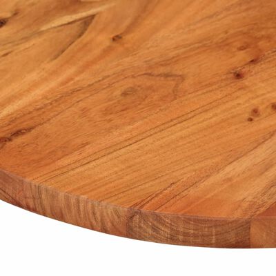 vidaXL Dessus de table 110x40x3,8 cm ovale bois massif d'acacia