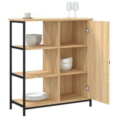 vidaXL Buffet chêne sonoma 70x30x80 cm bois d'ingénierie