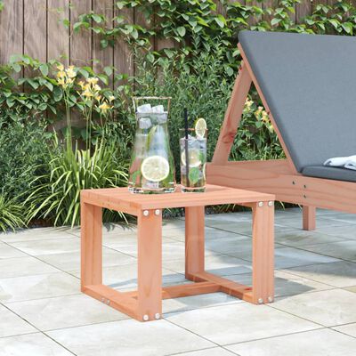 vidaXL Table d'appoint de jardin 40x38x28,5 cm bois massif de douglas