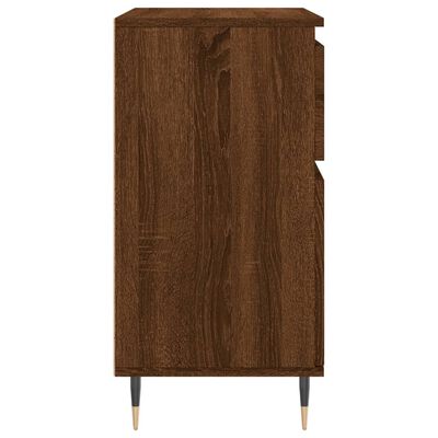 vidaXL Buffet Chêne marron 60x35x70 cm Bois d'ingénierie