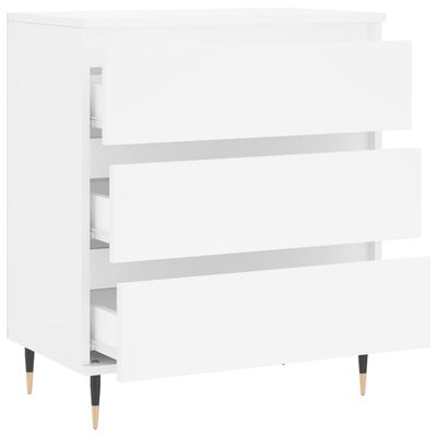 vidaXL Buffet Blanc 60x35x70 cm Bois d'ingénierie